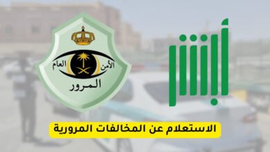 الاستعلام عن المخالفات المرورية