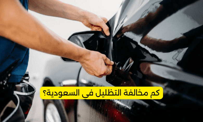 كم مخالفة التظليل