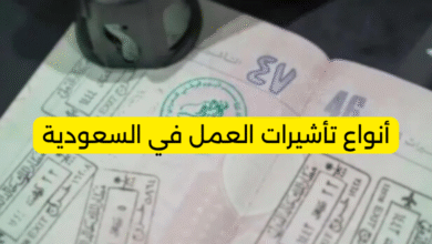 أنواع تأشيرات العمل في السعودية