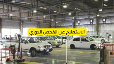 الاستعلام عن الفحص الدوري