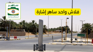 فلاش واحد ساهر إشارة