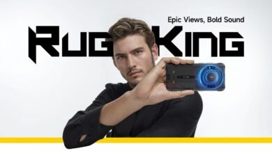 إطلاق هاتف Ulefone RugKing ببطارية 9600 مللي أمبير وكشاف قوي ومكبر صوت يصل إلى 126 ديسيبل