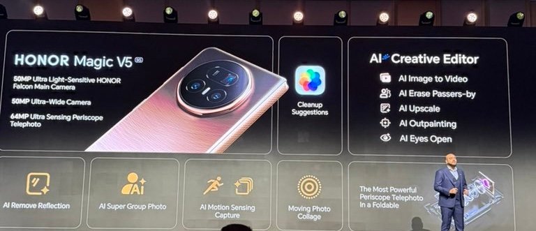 HONOR تُطلق Magic V5… إنجاز تقني ثوري في عالم الهواتف القابلة للطي