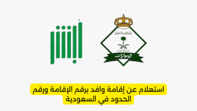 استعلام عن إقامة وافد برقم الإقامة ورقم الحدود في السعودية (دليل مبسّط ورسمي)