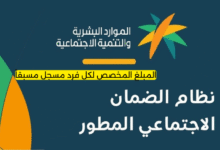 الضمان الاجتماعي المطور.. المبلغ المخصص لكل فرد مسجل مسبقاً