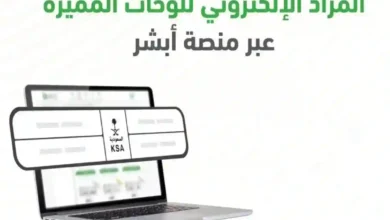 المرور يطلق المزاد الإلكتروني للوحـات المميزة عبر أبشر اليوم وغدًا