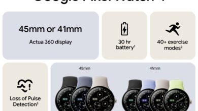 تسريبات جديدة تكشف تفاصيل شاملة عن Pixel Watch 4