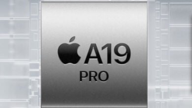 مقارنة توضح اختلاف الأداء بين معالجي أبل A19 و A19 Pro في اختبارات CPU و GPU