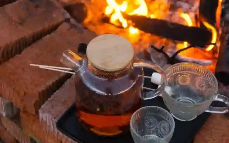مختص يكشف عن أرباح بائعي شاي الجمر في السعودية
