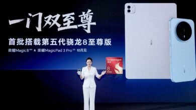 إطلاق سلسلة Honor Magic 8 وPad 3 Pro 13.3 بمعالج Snapdragon 8 Elite Gen 5 رسميًاإطلاق سلسلة Honor Magic 8 وPad 3 Pro 13.3 بمعالج Snapdragon 8 Elite Gen 5 رسميًا