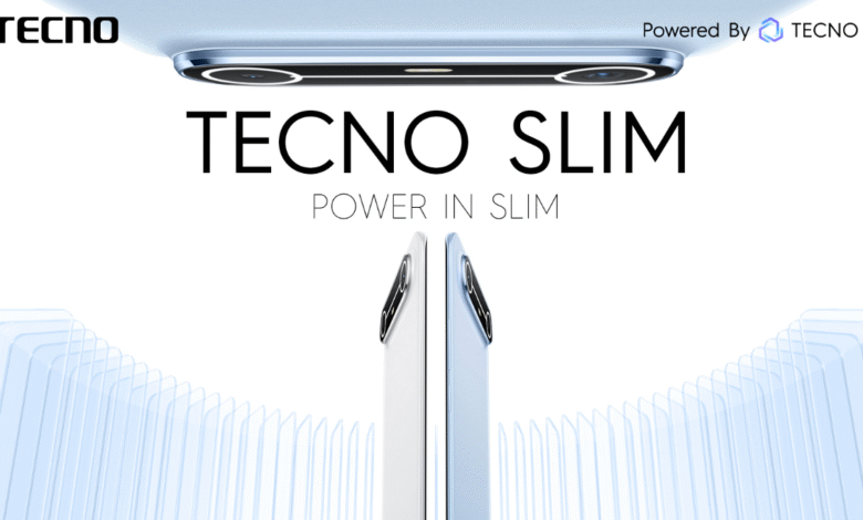 تكنو تطلق هاتف TECNO Slim: أنحف هاتف في العالم بشاشة منحنية في #IFA2025