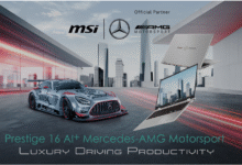 جهاز MSI Prestige 16 AI+ بإصدار محدود من مرسيدس-AMG موتورسبورت متوفر الآن
