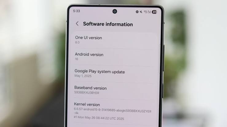 سامسونج تطلق التحديث التجريبي السابع لواجهة One UI 8 لهاتف Galaxy S25