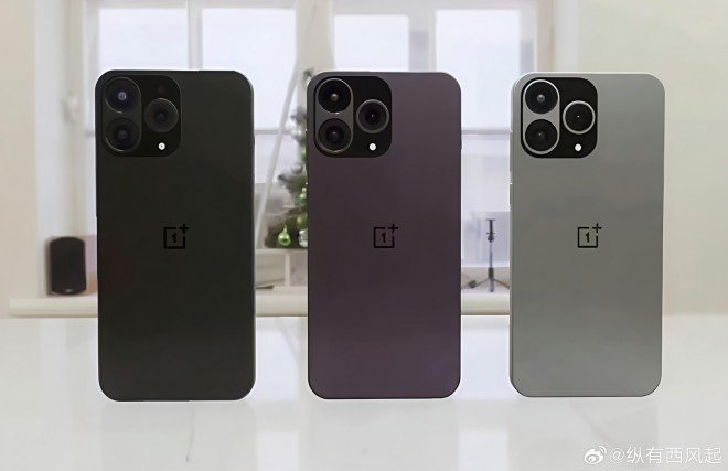 صورة هاتف OnePlus 15 تكشف عن تصميمه الجديد وألوانه الثلاثة المميزة