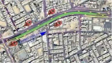 عاجل: إغلاق أبرز الطرق بين مكة والطائف والمرور يعلن المسارات البديلة ومدة الإغلاق