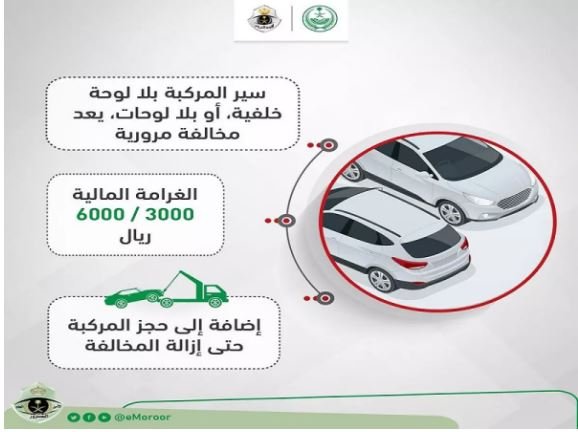 المرور السعودي: تراجع 29% في المخالفات ومخالفة جديدة بقيمة 6 آلاف ريال عند إشارات المرور