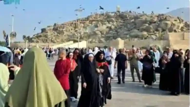 أحداث جبل الرحمة في مكة كل ليلة مع بداية فصل الشتاء