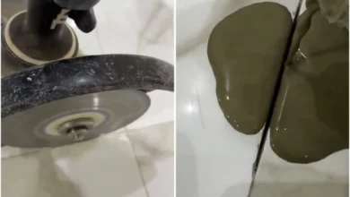 بدون تكسير أو خسارة.. فيديو يوضح حل مشكلة الفراغ بين البلاط خلال دقائق