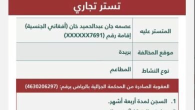 السعودية تُعلن ترحيل أخطر أفغاني من أراضيها ومصادر تكشف تفاصيل التهمة الموجهة إليه