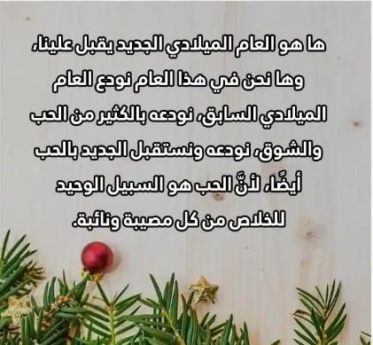 صور وعبارات تهاني بمناسبة العام الجديد 2026