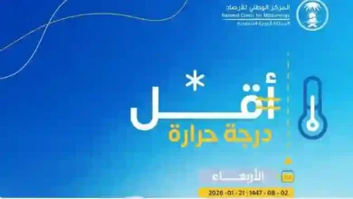 عاجل: أول مدينة سعودية تتجمد فيها المياه بالمواسير وتتوقف عن التدفق من الحنفيات بسبب الصقيع الشديد