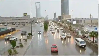 الوطني للأرصاد: تحذير من حالة مطرية غزيرة في الرياض الخميس والجمعة والتوصية بالخروج للضرورة القصوى بسبب السيول