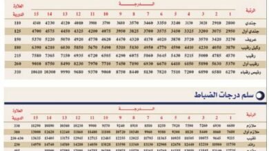 قيمة العلاوات الجديدة للعسكريين في السعودية بعد تنفيذها لعام 2026