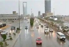 الأرصاد: أمطار غزيرة على الرياض حتى الأحد وتوقعات بتعليق الدراسة
