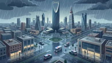 الوطني للأرصاد ينبه سكان الرياض من أمطار غزيرة حتى الاثنين