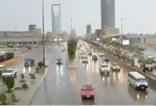 عاجل: الوطني للأرصاد يعلن مناطق الرياض المتوقع بها هطول الأمطار وجريان السيول اليوم الأربعاء