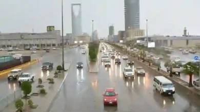 عاجل: الوطني للأرصاد يعلن مناطق الرياض المتوقع بها هطول الأمطار وجريان السيول اليوم الأربعاء