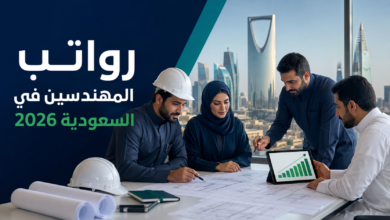 رواتب المهندسين في السعودية 2026 حسب التخصص والخبرة