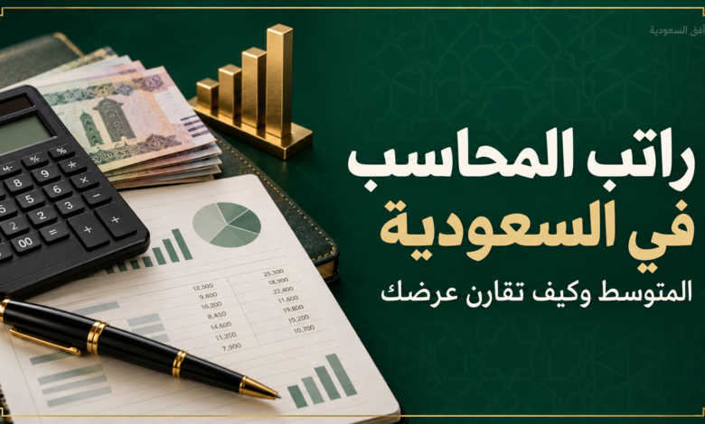 راتب المحاسب في السعودية ومتوسط الرواتب وطريقة مقارنة عرض العمل