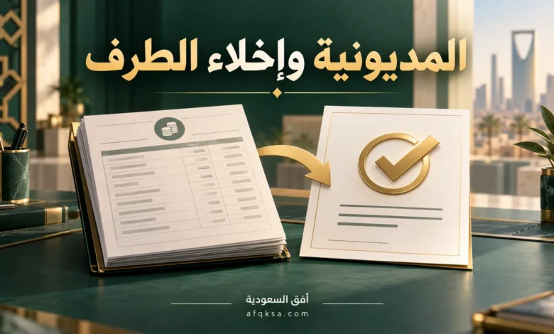 الفرق بين خطاب المديونية وإخلاء الطرف