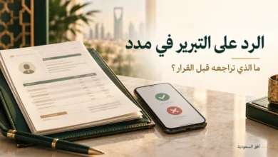 الرد على التبرير في مدد