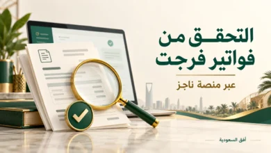 التحقق من فواتير فرجت