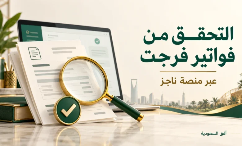 التحقق من فواتير فرجت
