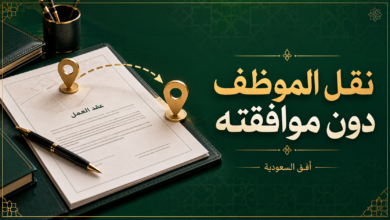 نقل الموظف دون موافقته