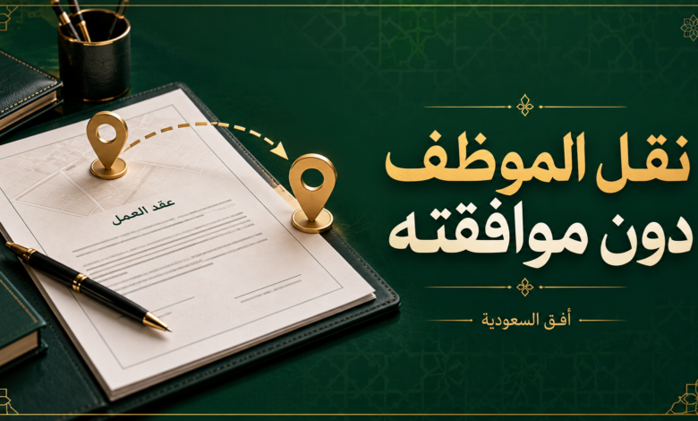 نقل الموظف دون موافقته