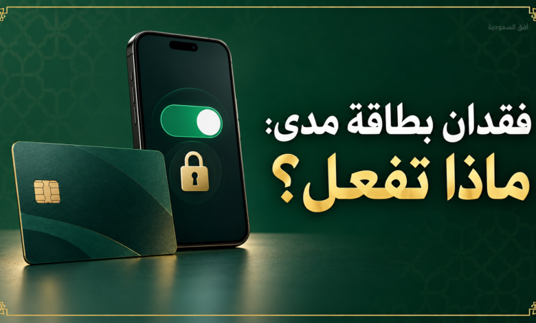 فقدان بطاقة مدى وخطوات الإيقاف والاستبدال