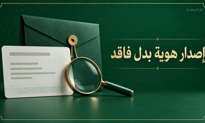 إصدار هوية بدل فاقد عبر أبشر