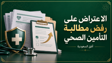 الاعتراض على رفض مطالبة التأمين الصحي