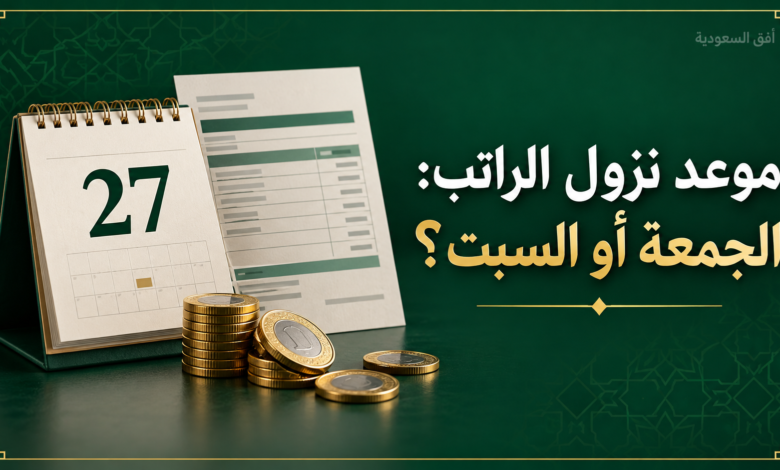 موعد نزول الراتب إذا وافق الجمعة أو السبت