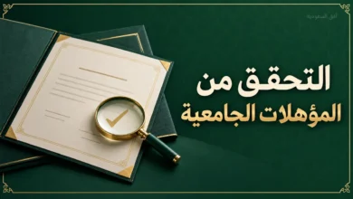 التحقق من المؤهلات الجامعية عبر خدمة مؤهل