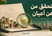 التحقق من رهن أعيان عبر ناجز
