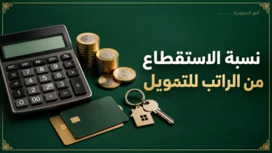 نسبة الاستقطاع من الراتب للتمويل الشخصي والعقاري
